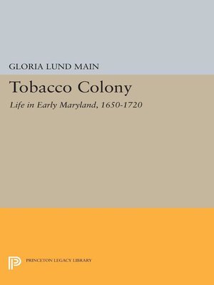 cover image of Tobacco Colony